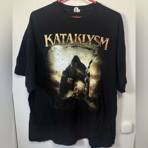Kataklysm 2014 Waiting For The End To Come 2 Sided T-Shirt Metal Black Size 2X